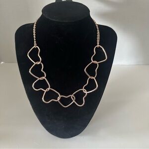 Paparazzi Gold Heart Necklace Elegant Jewelry